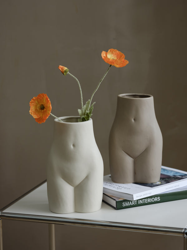 Abstract Buttock Ceramic Vase